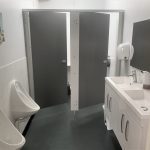 Mens Toilet - waterless urinals